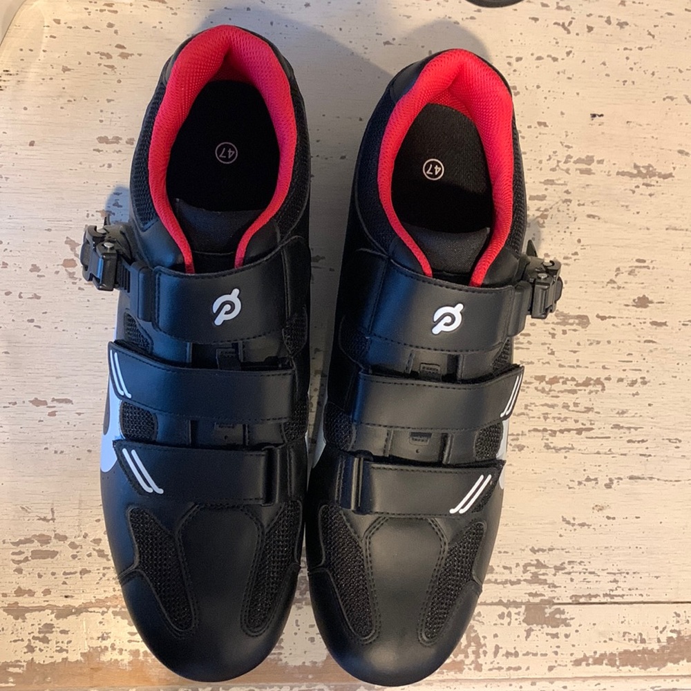 USED ONCE Peloton Mens 47/13.5 Cleats